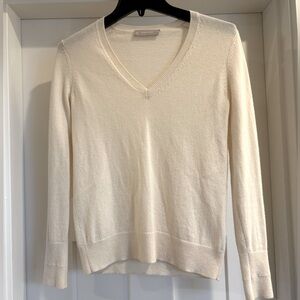 Everlane Cashmere Cream Sweater XS